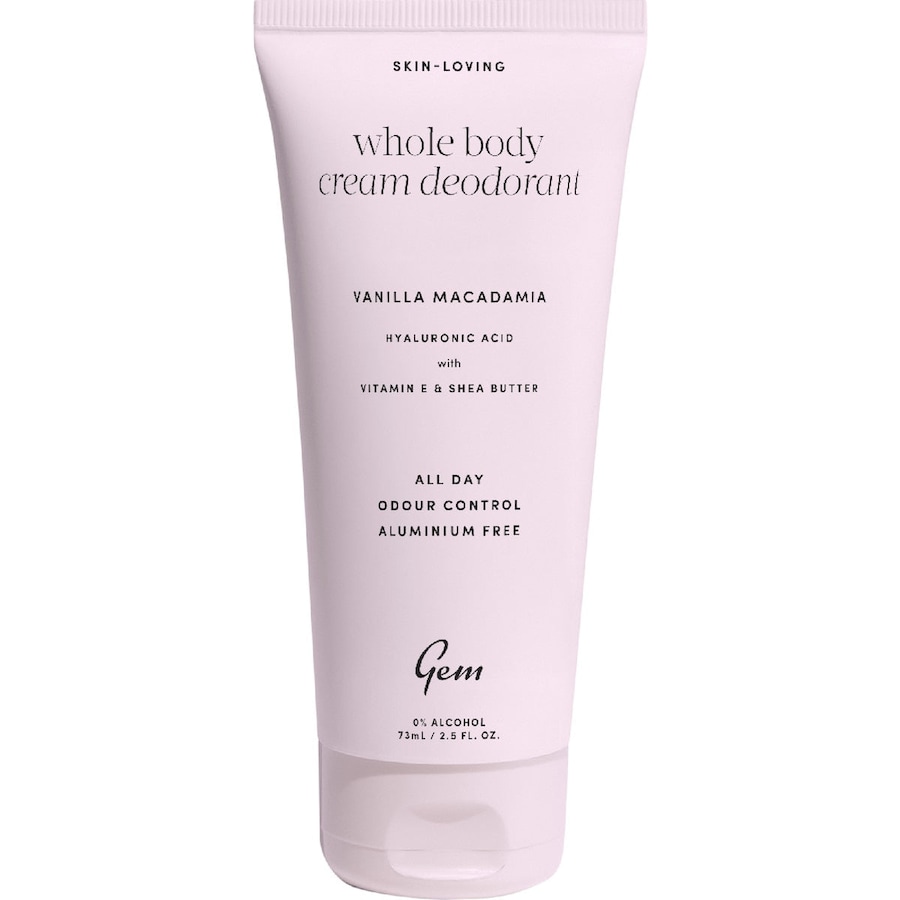 Gem Whole Body Deodorant Vanilla Macadamia 73ML