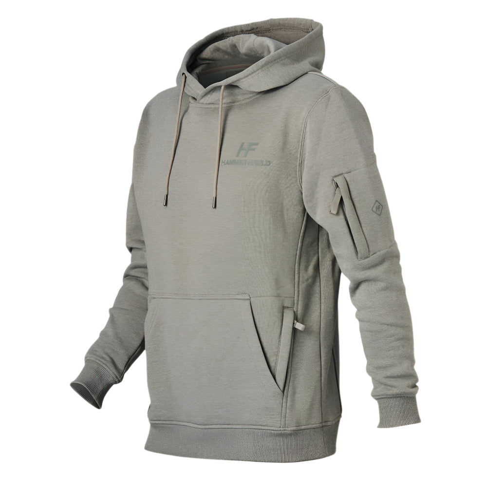 Buy Hammer+ Field Fleece Hoodie Light Grey Marle - MyDeal Australia