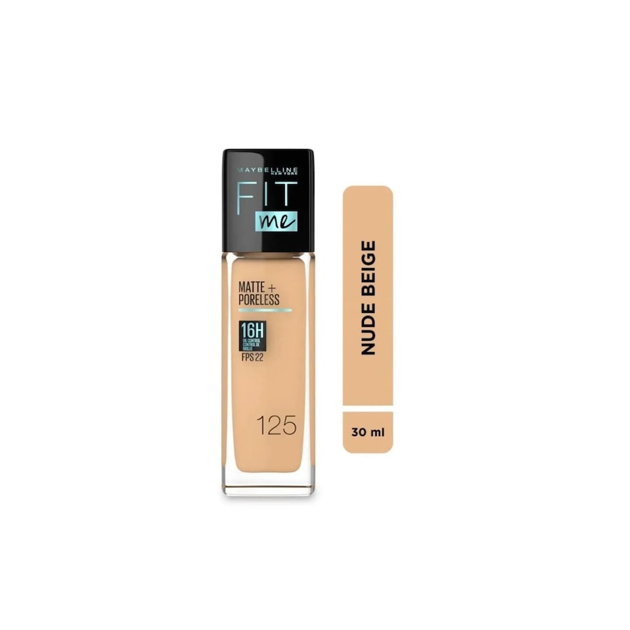 Maybelline Fit Me Matte And Poreless Liquid Foundation No.125 30ml