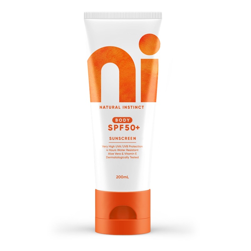 Buy Natural Instinct Body Clean Sunscreen Spf50+ 200Ml MyDeal