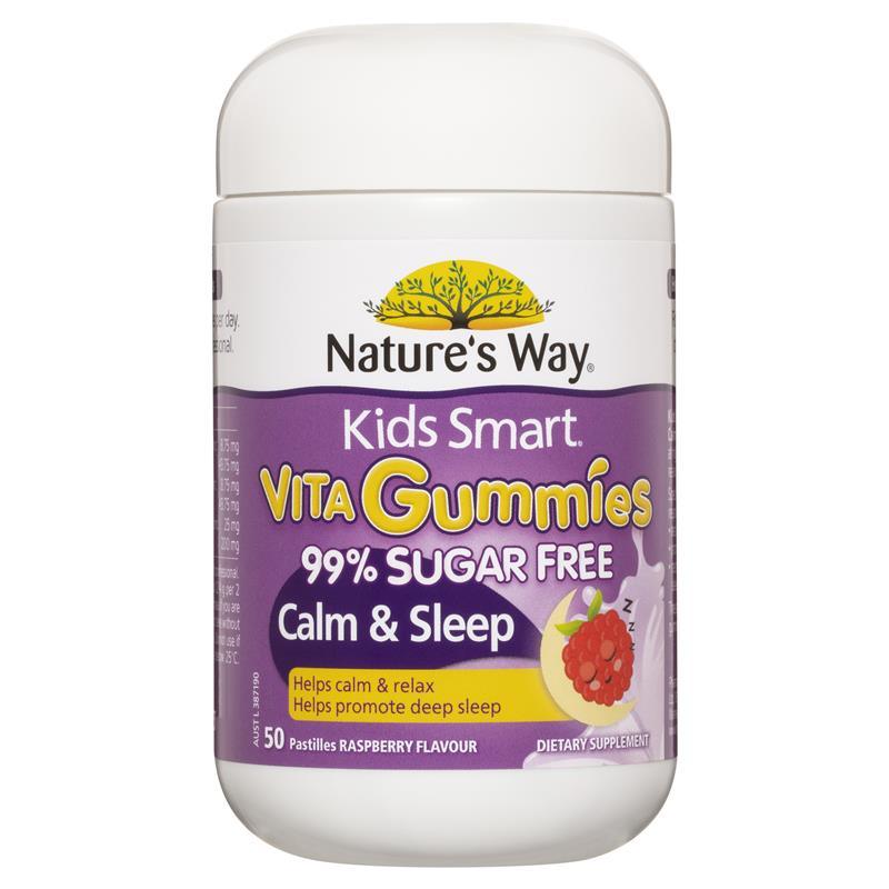 Nature's Way Kids Smart Vita Gummies 99% Sugar Free Calm & Sleep 50