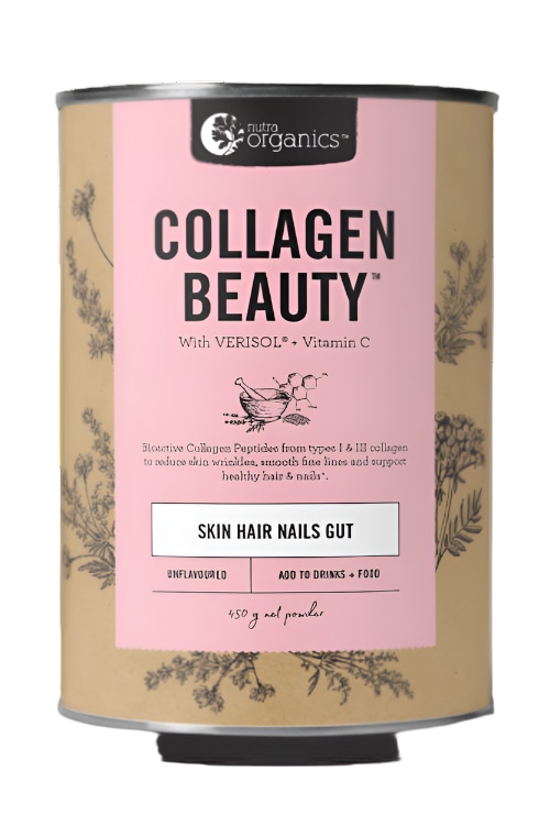 Nutra Organics Collagen Beauty Hair Skin Gut Health Australia