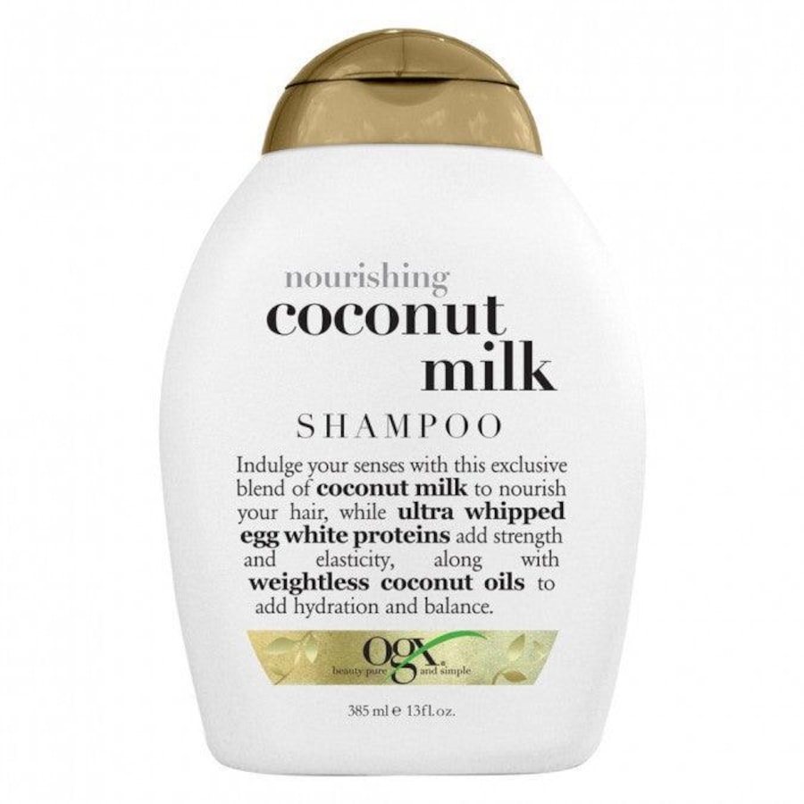 OGX Nourishing + Hydrating Coconut Milk Shampoo For Dry Hair 385mL