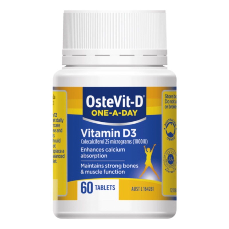 Buy Ostevit-d One-a-day Vitamin D3 60 Tablets - Mydeal