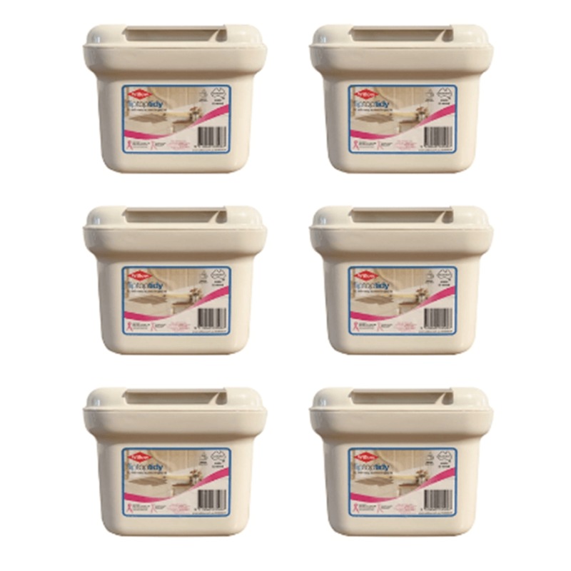 Buy Willow 5L Flip Top Tidy Bin (Carton Of 6) MyDeal