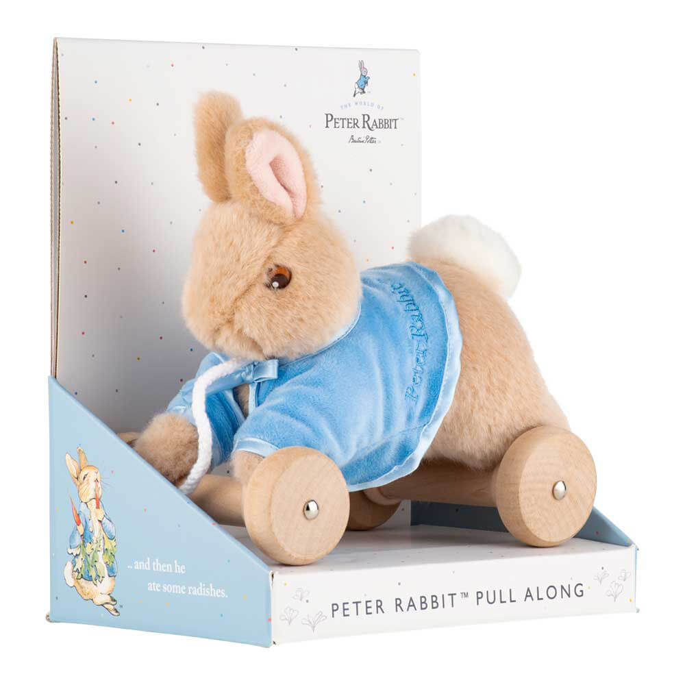 Buy Beatrix Potter - Peter Rabbit Pull Along - Nursery Wooden - MyDeal ...