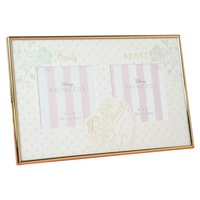 Disney Gifts - Wedding Frame: Beauty & The Beast (Double Frame) - Metal Alloy