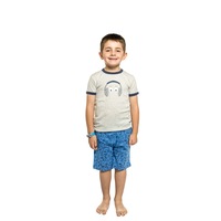 Boys Sizes 1-7 Headphones Cotton Short Sleeve PJS Pyjamas Marquise