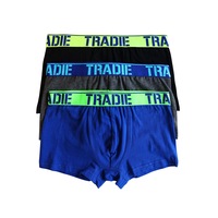 Boys Tradie 6 Pack Sizes 6-16 Fitted Boxer Shorts Trunks Energy (SK3)