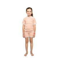 Girls Sizes 5-8 Cherry Cotton Short Sleeve PJS Pyjamas SB