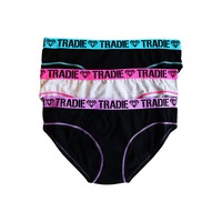 Girls Tradie 6 Pack Sizes 6-16 Cotton Underwear Bikini Briefs Essence (SB3)