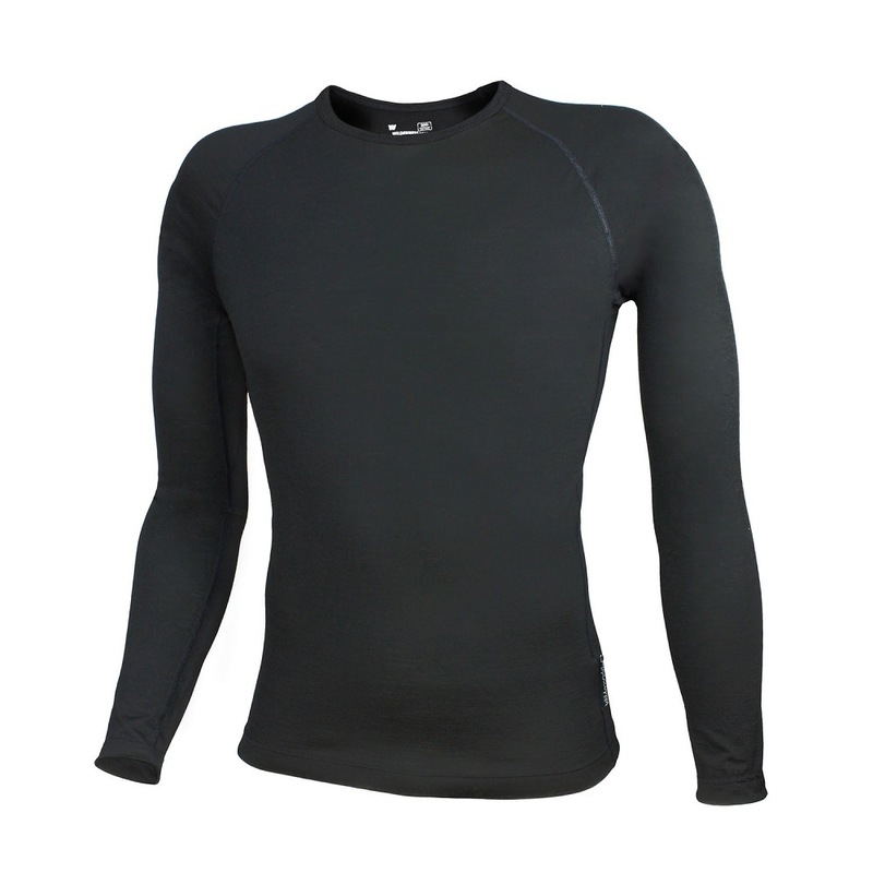 Buy WW Mens Australia Made Pure Wool 300gsm Long Sleeve Thermal Top
