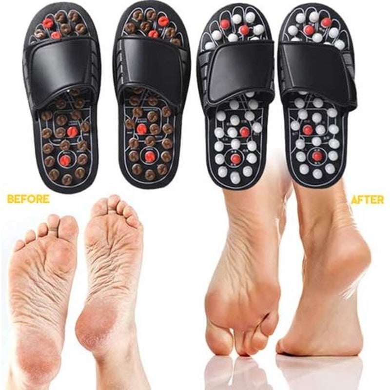 Buy Acupressure Foot Massage Slippers Foot Reflexology Acupuncture