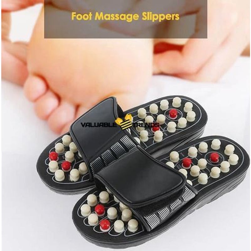 YOGA PADUKA ACUPRESSURE SLIPPERS FOR FULL BODY BLOOD CIRCULATION FOOT  MASSAGER SLIPPER (SIZE 9) PACK OF 1