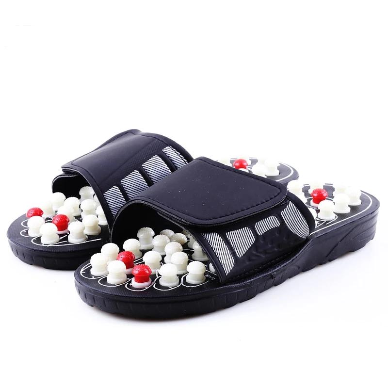 Spin Round Point Massage Acupuncture Shoes Massage Slippers Sandals  Slippers Acupressure Foot Health Massage Shoes