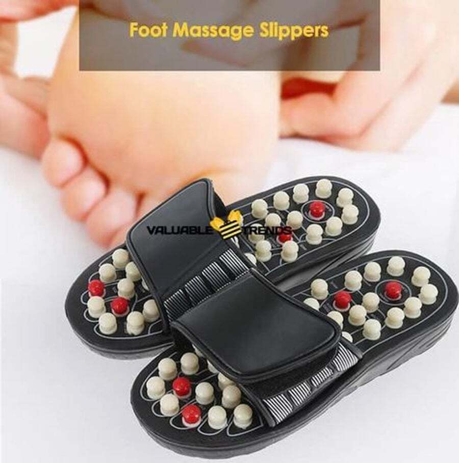 Spin Round Point Massage Acupuncture Shoes Massage Slippers Sandals  Slippers Acupressure Foot Health Massage Shoes