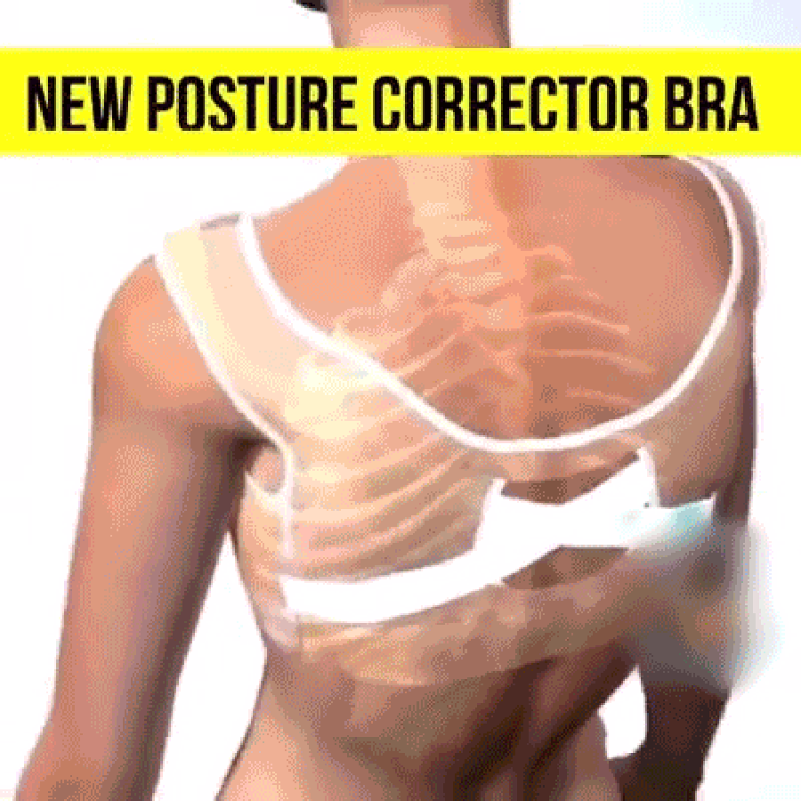 Buy Women's Posture Corrector Lift Up Bra Medical Back Support Wireless  Shockproof Sports Support Fitness Vest Bras Breathable Underwear Crotch  Back Corset Bra - MyDeal