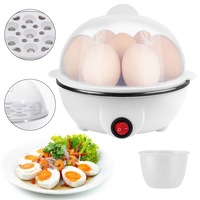 Electric Egg Cooker for Hard Boiled Egg Cooker 7 Eggs Egg Boiler Egg Steamer
