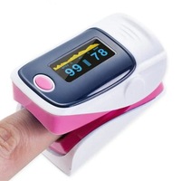 LED Finger Pulse Heart Rate/Blood Oxygen SpO2 Level Oximeter Monitor