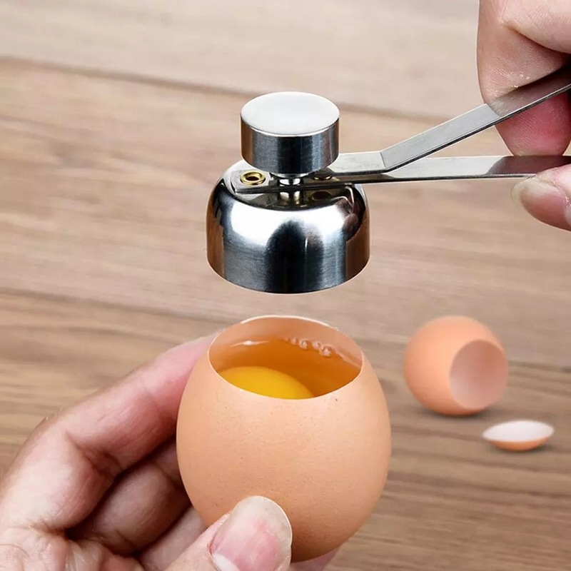 Buy Stainless Steel Egg Cracker Topper MyDeal