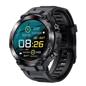 Military Bluetooth Sports Activity Fitness Tracker Smart Watch With GPS Smartwatch for Men With Heart Rate Monitor