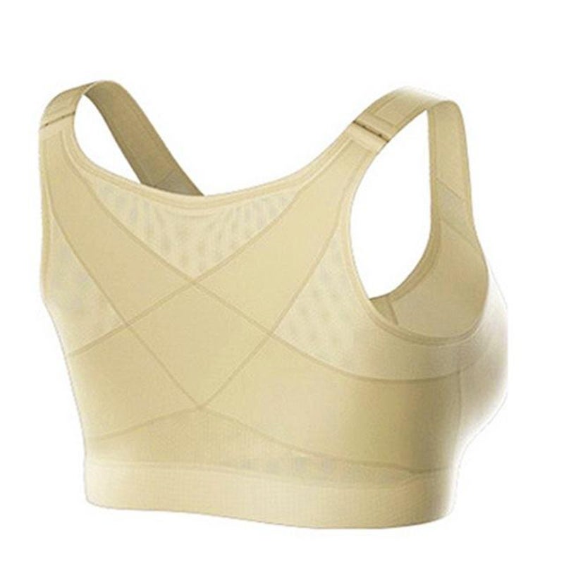 3 Color Women Posture Corrector Bra Wireless Back Support Lift Up