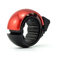 Bicycle Bell Loud Crisp Clear Sound for Road Bike, Mountain Bike, City Bike, Sports Bike - Red
