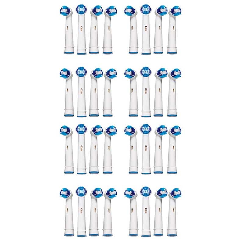 Compatible Toothbrush Replacement Heads - 32 Heads - Precision