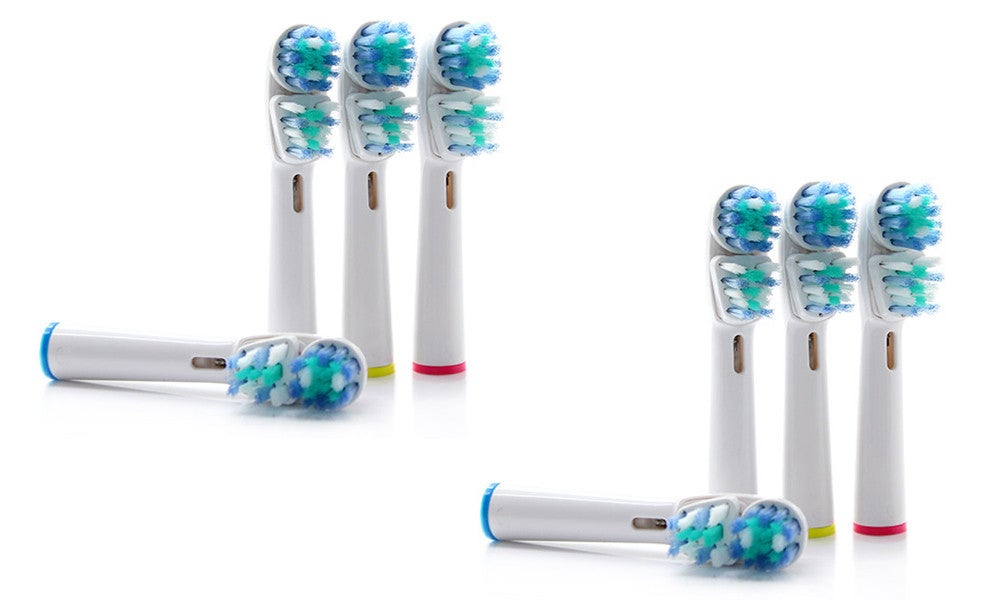 Compatible Toothbrush Replacement Heads - 8 Heads - Dual