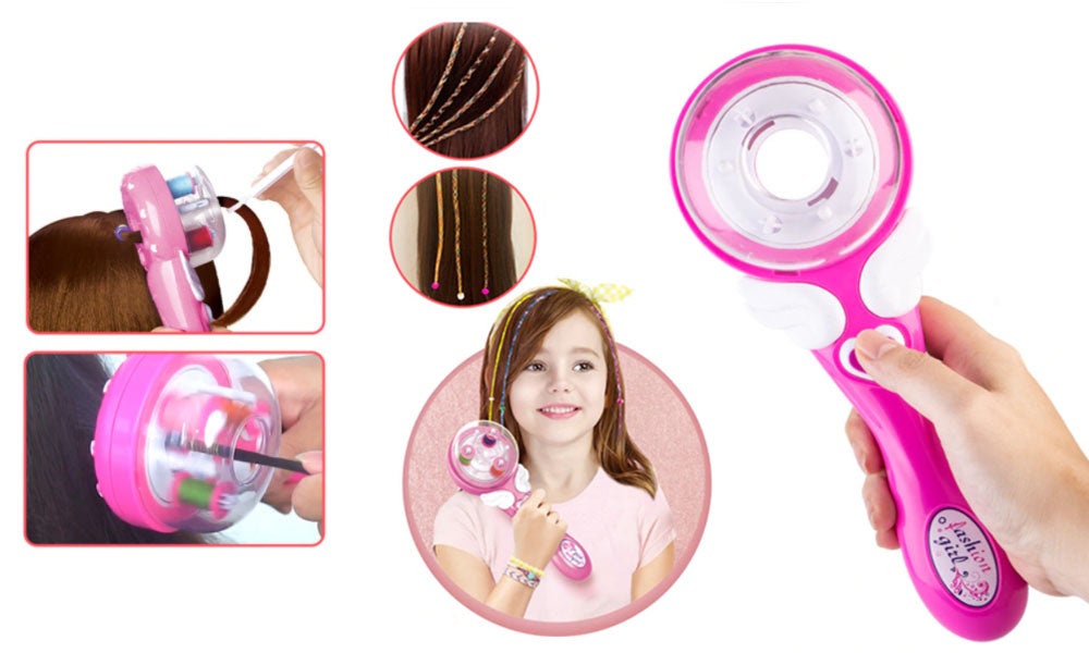 Electric Hair Braider, Hair Styling DIY Convenient Twist Braid Hair Braiding Tool for Girl's Headdress