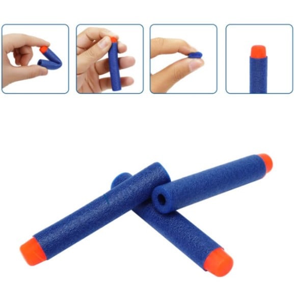 Nerf Gun Bullets Round Head Refill 