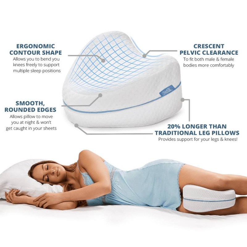 Buy Orthopedic Knee Pillow and Leg Pillow for Sleeping 100 Memory