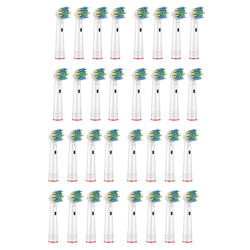 Set of 32 Compatible Toothbrush Replacement Heads - Floss Specialist