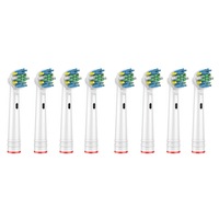 Replacement Toothbrush Heads Compatible for Oral-B Electric Toothbrush - 8x Floss Specialist