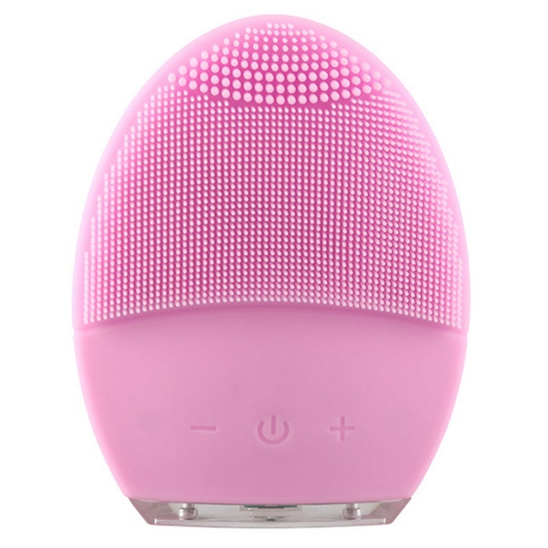 Ultra Clean Sonic Facial Cleansing Brush - Pink