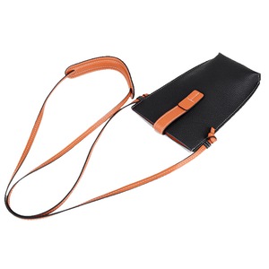 Women Genuine Leather Sling Bag - Black