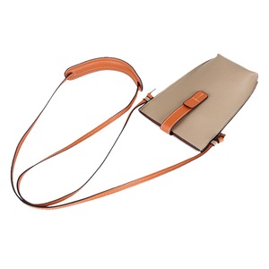 Women Genuine Leather Sling Bag - Gray