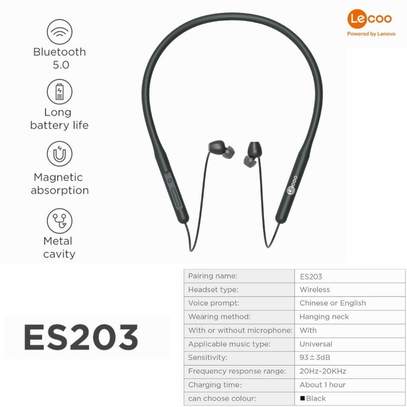Xiaomi Ecouteurs Bluetooth Neckband Noir - EVO TRADING