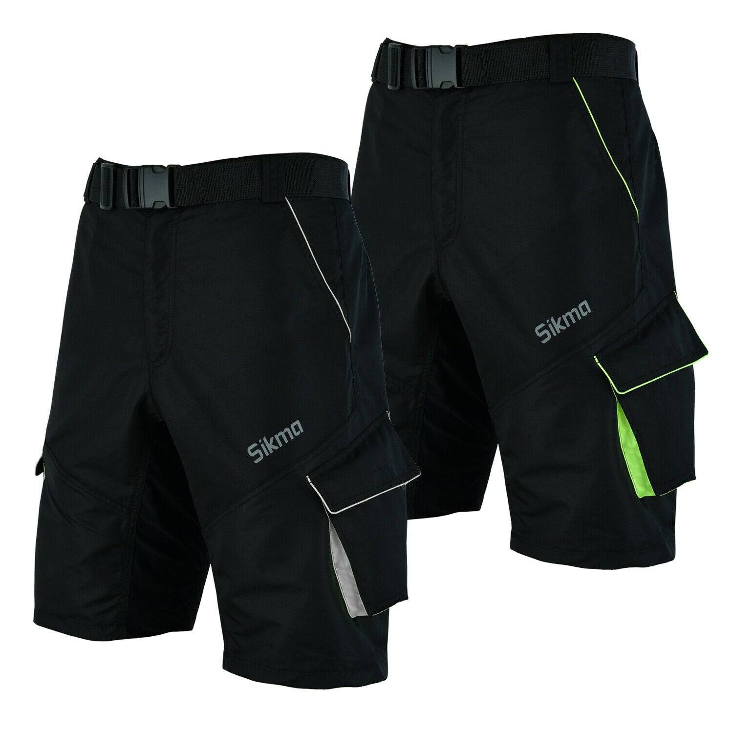 Baggy MTB Shorts with Padded Liner