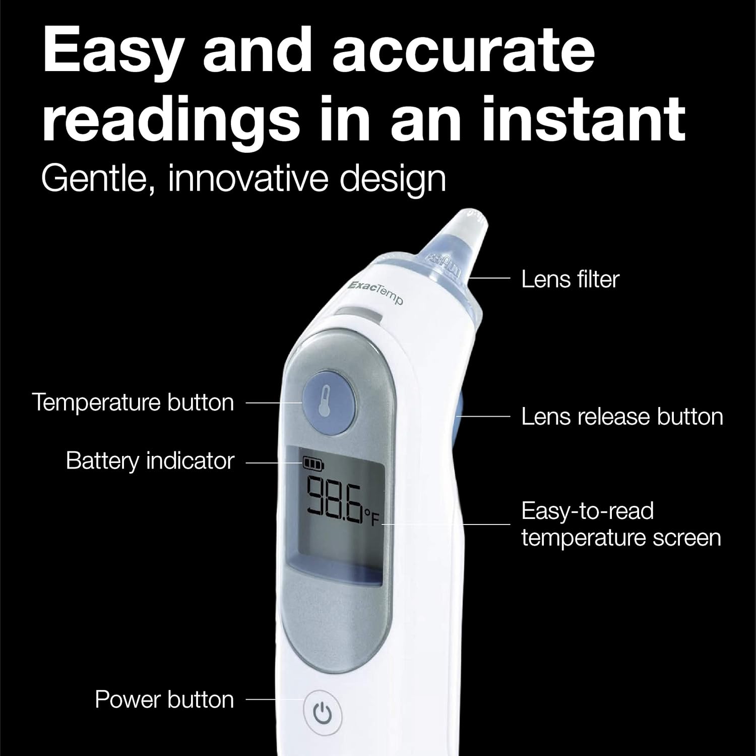 Buy Braun ThermoScan 5 Digital Ear Thermometer IRT6500 MyDeal