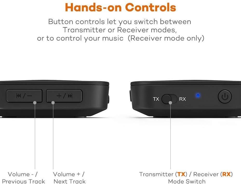 Taotronics bluetooth transmitter 5.0 hot sale