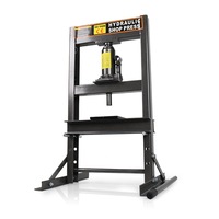 10 Ton Hydraulic Shop Press Workshop Jack Stand Garage Bending Bearing Tool