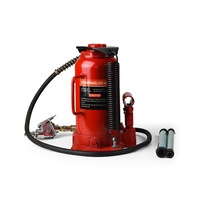 20 Ton Air & Manual Hydraulic BOTTLE JACK Car Truck SUV 4WD Caravan Tractor