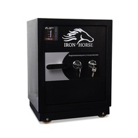 IRON HORSE Fireproof Safe 560x410x355mm 40ltr 60kg Dual Key Fire Proof