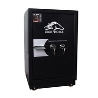 IRON HORSE Fireproof Safe 720x453x430mm 80ltr 88kg Dual Key Fire Proof