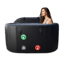 Ice Bath / Hot tub Portable with outlets for Chiller Unit - Cold Water Therapy