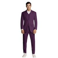 Microfiber Purple Suit
