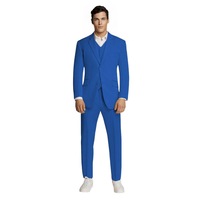 Microfiber Royal Blue Suit