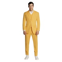 Microfiber Yellow Suit