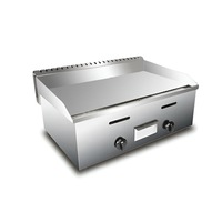 Commercial Double Electric Griddle Multigrill Toaster: Waffle Maker, Sandwich Press, and BBQ